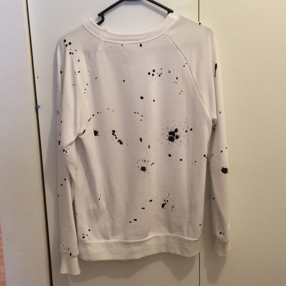 Paint splatter design crewneck - Picture 2 of 4